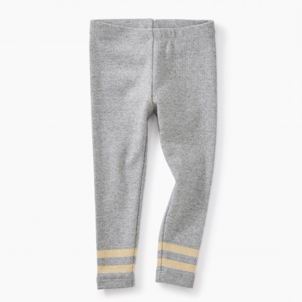 Sparkle Stripe Rib Baby Leggings - Tea Collection